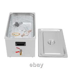 30L LCD Professional Ultrasonic Cleaner Sonic Cleaning Equipment Industry Heated