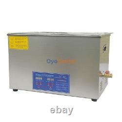 30L Large Capacity Stainless Steel Ultrasonic Cleaner Cleaning Machine JPS-100A