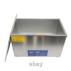 30L Large Capacity Stainless Steel Ultrasonic Cleaner Cleaning Machine JPS-100A