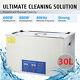 30l Liter Ultrasonic Cleaner Industry Cleaning Equipment Heater With Timer Digital
