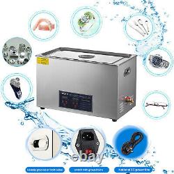 30L Liter Ultrasonic Cleaner Stainless Steel Industry Heated Heater withTimer