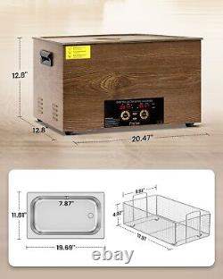 30L Professional Ultrasonic Cleaner, 7.9 gal Industrial Auto Cleaning Machine