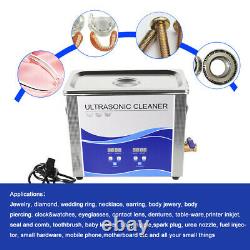 30L Tank Stainless Digital Ultrasonic Cleaner Remove carbon Cleaning Machine NEW