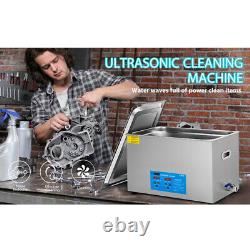 30L Ultrasonic Cleaner Cleaning Equipment Liter Industry Heated With Timer Heater