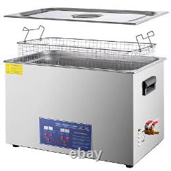 30L Ultrasonic Cleaner Jewelry Denture Glass Watch Ring Tank Cleaning Machine