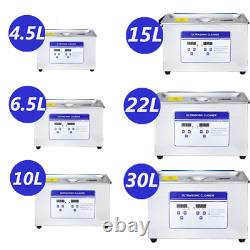 30L Ultrasonic Cleaner Professional Equipment Industrial Industry withTimer Heater