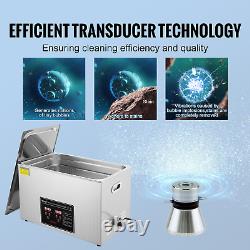 30L Ultrasonic Cleaner with Timer Heating Machine Digital Sonic Cleaner