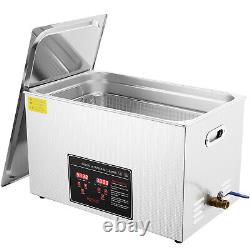 30L Ultrasonic Cleaner with Timer Heating Machine Digital Sonic Industry Heated