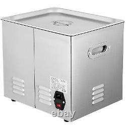 316 Stainless Steel 10L Industry 200w Ultrasonic Cleaner Variable frequency