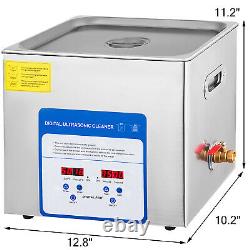 316 Stainless Steel Ultrasonic Cleaner Jewelry Cleaner withHeater Timer