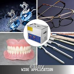 3L Stainless Steel Digital Dental Ultrasonic Cleaner Sonic Cleaning Equipment