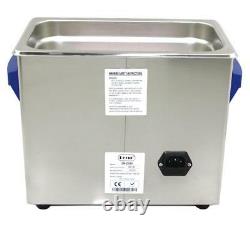 3L Ultrasonic Cleaner Bath Degas Sweep 160W DR-DS30 Dental Lab Stainless Steel