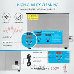 3L Ultrasonic Cleaner Machine with Timer & Heater Mechanical Knob Controllable