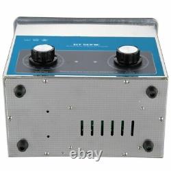 3L Ultrasonic Cleaner with Timer Heater Cleaner for Jewelry Glasses Watch 220V