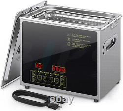 3L Upgrade Professional Ultrasonic Cleaner with Digital Timer and Heater 100W
