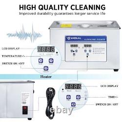 4.5L/1.2Gal 180W Professional Ultrasonic Cleaner Machine with 304 Stainless S