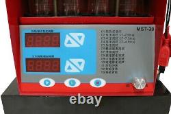 4 jars Cylinder Automotive Fuel Injector Tester Ultrasonic Cleaner for Petrol