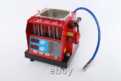4 jars Cylinders automotive fuel Injector tester and ultrasonic cleaner MST-30