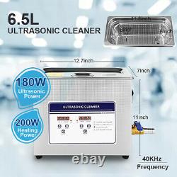 6.5L Professional Ultrasonic Cleaner Ultrasonic Carburetor Cleaner For Chain