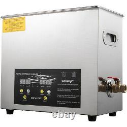 6L 400w Industry Ultrasonic Cleaners Cleaning Equipment withTimers Heaters