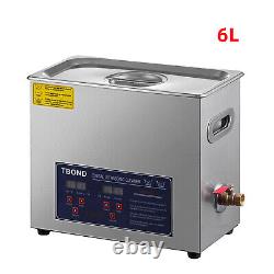 6L Digital Ultrasonic Cleaner Cleaning Equipment Industry Heated With Timer Korb