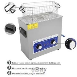 6L Digital Ultrasonic Cleaner Kit Ultra Sonic Bath Timer Cleaning Reliable