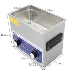 6L Digital Ultrasonic Cleaner Kit Ultra Sonic Bath Timer Cleaning Reliable