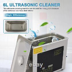 6L Industrial Ultrasonic Cavitation Machine Ultrasonic Cleaner for Parts
