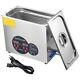 6l Industry Ultrasonic Cleaner Jewelry Dishware Cleaning Machine With Timer Heater
