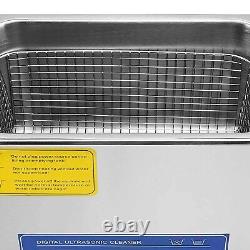 6L Ultrasonic Cleaner with Timer Heating Machine Digital Sonic Cleaner