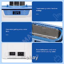 800ML Ultrasonic Cleaner Machine 50s Fast Cleaning Fit Precision Dental Products