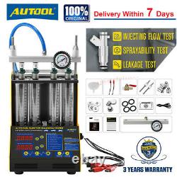 AUTOOL CT150 Ultrasonic Fuel Injector Cleaner&Tester 4-Cylinder for Car Motor