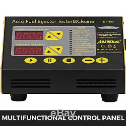 AUTOOL CT150 Ultrasonic Fuel Injector Cleaner&Tester for Car Motor 4-Cylinder
