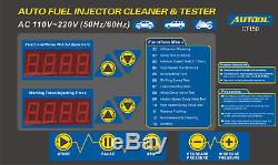 AUTOOL CT150 Ultrasonic Fuel Injector Tester Cleaner for 12V 24V Car Van Motor