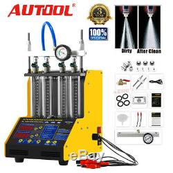 AUTOOL CT150 Ultrasonic Gasoline Fuel Injector Cleaner&Tester For Car Motorcycle