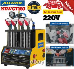 AUTOOL CT160 Ultrasonic PetrolCar Fuel Injector Heating Cleaning&Tester Machine