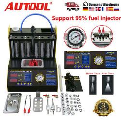 AUTOOL CT200 Car Motorcycle Ultrasonic Injector Cleaner Fuel Injector Tester