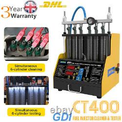 Automotive Fuel Injector Ultrasonic Cleaner & Tester For GDI TSI Direct Injector