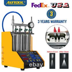 Autool CT150 Ultrasonic Fuel Injector Tester Cleaner 12V 24V Car Van Motor USA