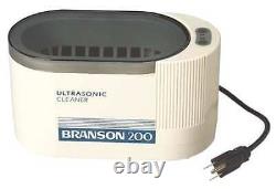 BRANSON 100-951-010 Mini Ultrasonic Cleaner, 15 oz, 117V