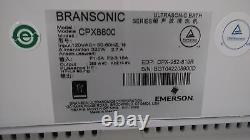 Branson CPX-952-819R 5.5 Gal Tank Cap 120V 40kHz Ultrasonic Cleaner