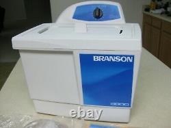 Branson Ultrasonic Cleaner Bath 1.5 Gallon M3800-E 230VAC European Plug