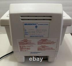 Bransonic 2510 Powerful Ultrasonic Cleaner Water Bath Tested Reliable Timer Exce