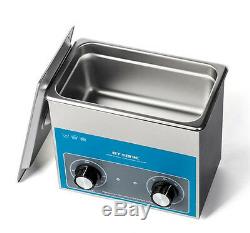 CE Stainless Steel 3 L Liter Industry Heated Ultrasonic Cleaner Heater withTimer