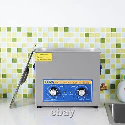 CO-Z 10L Ultrasonic Cleaner Cleaning Equipment Liter Industry Heated w. Timer