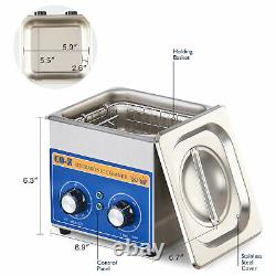 CO-Z 6L Ultrasonic Cleaner Cleaning Equipment Liter Industry Heated w. Timer