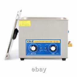 CO-Z Ultrasonic Cleaner with Heater and Timer 15L Sonic Cavitation Machine