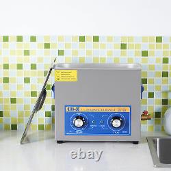 CO-Z Ultrasonic Cleaner with Heater and Timer 15L Sonic Cavitation Machine