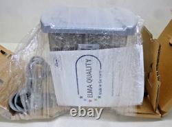 COLE-PARMER Elmasonic E+ EP20H Ultrasonic Cleaner, 0.5 gal. 220 VAC, withHeat