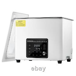 CREWORKS 10L 240W Ultrasonic Cleaning Machine with Digital Timer & 300W Heater